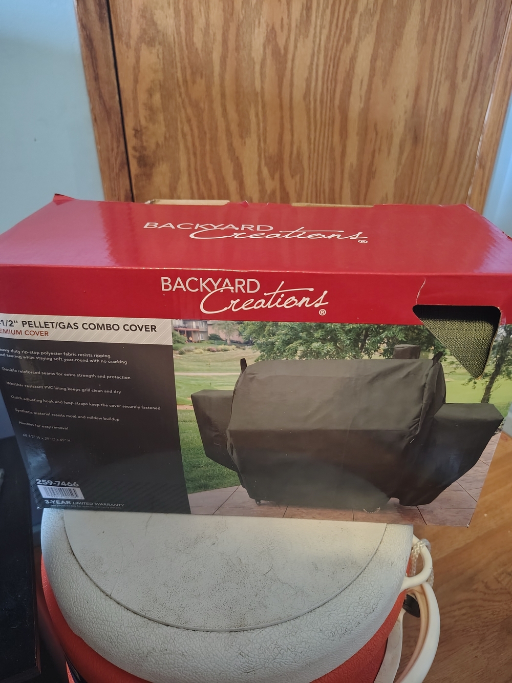 Black Grill Cover - Heavy-Duty Protection